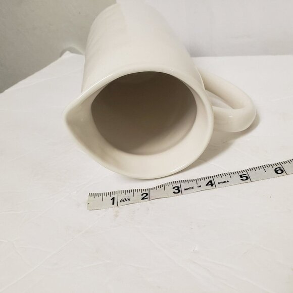 Rae Dunn Quench pitcher handle tall 9" - Picture 6 of 12